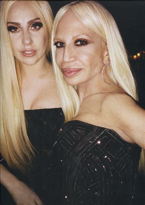 lady gaga donatella versace